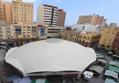 Рынок в Альхесирасе — Mercado Ingeniero Torroja Panorama 1