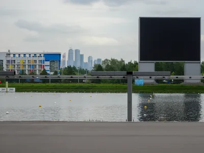 Трибуна гребного канала — Krylatskoye Rowing Canal