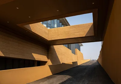 Музей культуры и искусства Шэньси — 19 sunken courtyard