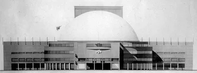 Новосибирский театр оперы и балета — 11 main facade dome