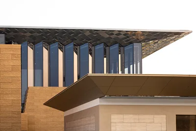 Музей культуры и искусства Шэньси — 04 facade detail