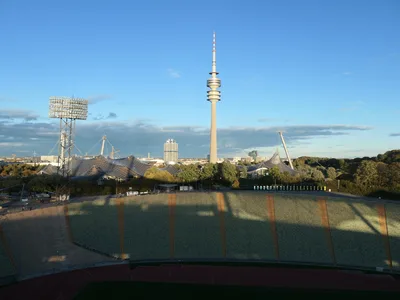 Олимпийский парк в Мюнхене — Zeltdachtour Olympiastadion München 2023-10-27 05