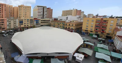 Рынок в Альхесирасе — Mercado Ingeniero Torroja Panorama 2