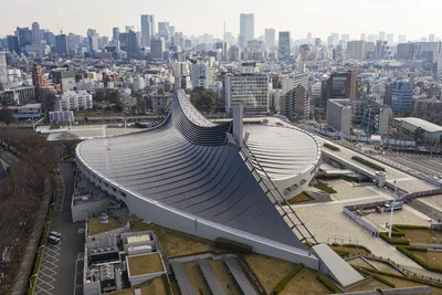 Национальный гимнасий Ёёги — Kokuritsu Yoyogi Kyōgijō 1