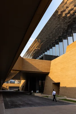 Музей культуры и искусства Шэньси — 03 facade materials