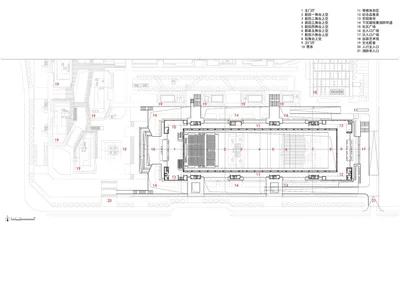 Музей культуры и искусства Шэньси — 10 plan ground