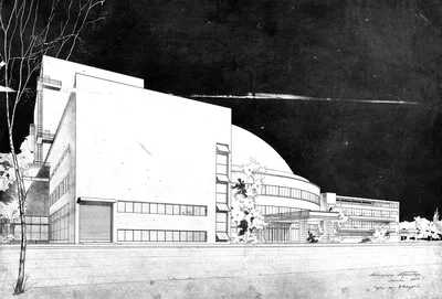 Новосибирский театр оперы и балета — 13 perspective grinberg 1931