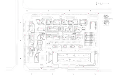 Музей культуры и искусства Шэньси — 07 site plan