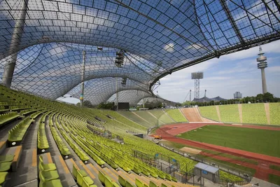 Олимпийский парк в Мюнхене — Munich - Frei Otto Tensed structures - 5320