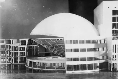 Новосибирский театр оперы и балета — 08 model cutaway amphitheatre